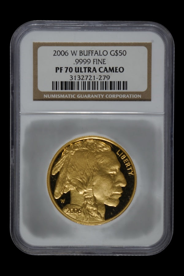 2006-W 1 oz Gold Buffalo NGC PF 70 Ultra Cameo