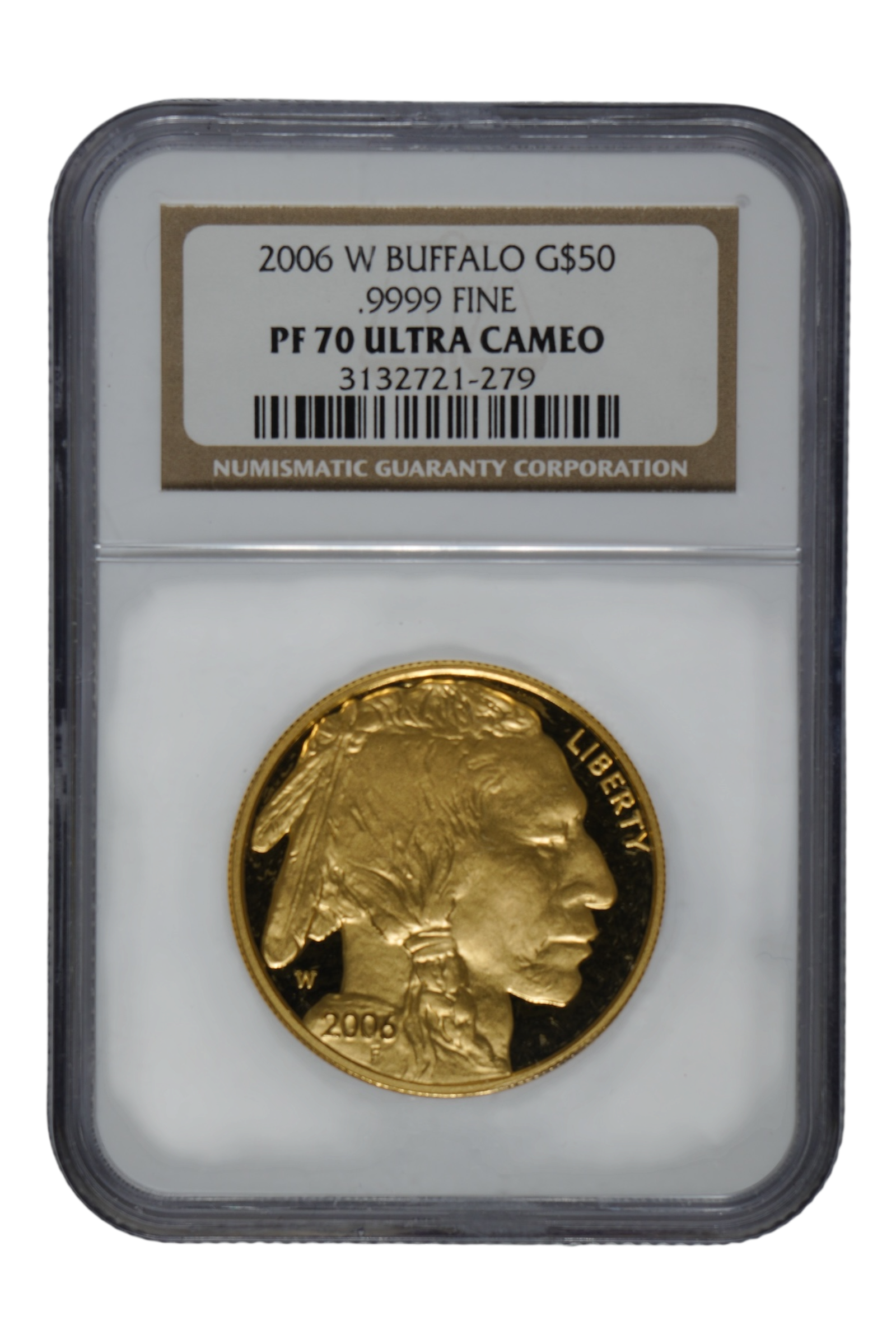 2006-W 1 oz Gold Buffalo NGC PF 70 Ultra Cameo