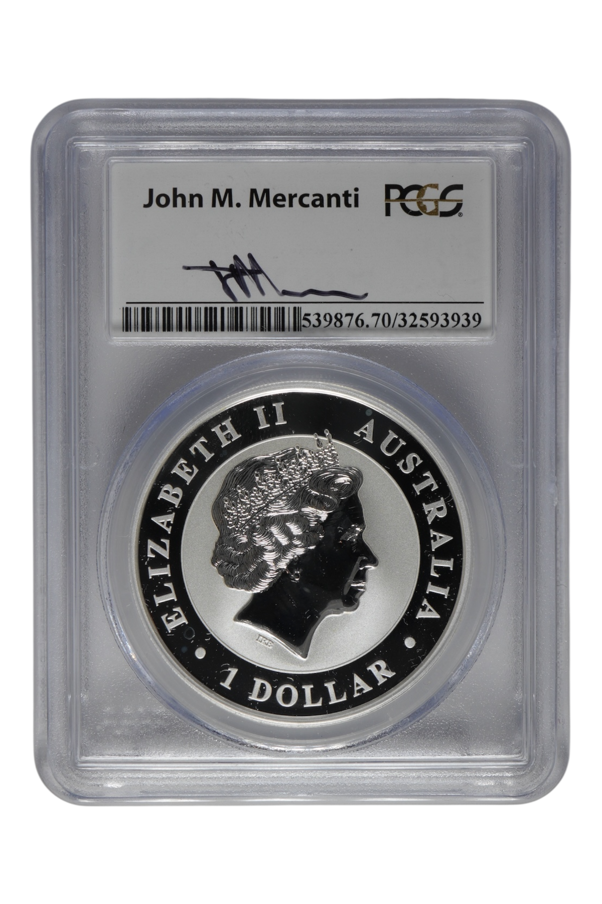 2015 1 oz Australia Silver Wedge Tailed Eagle PCGS MS 70