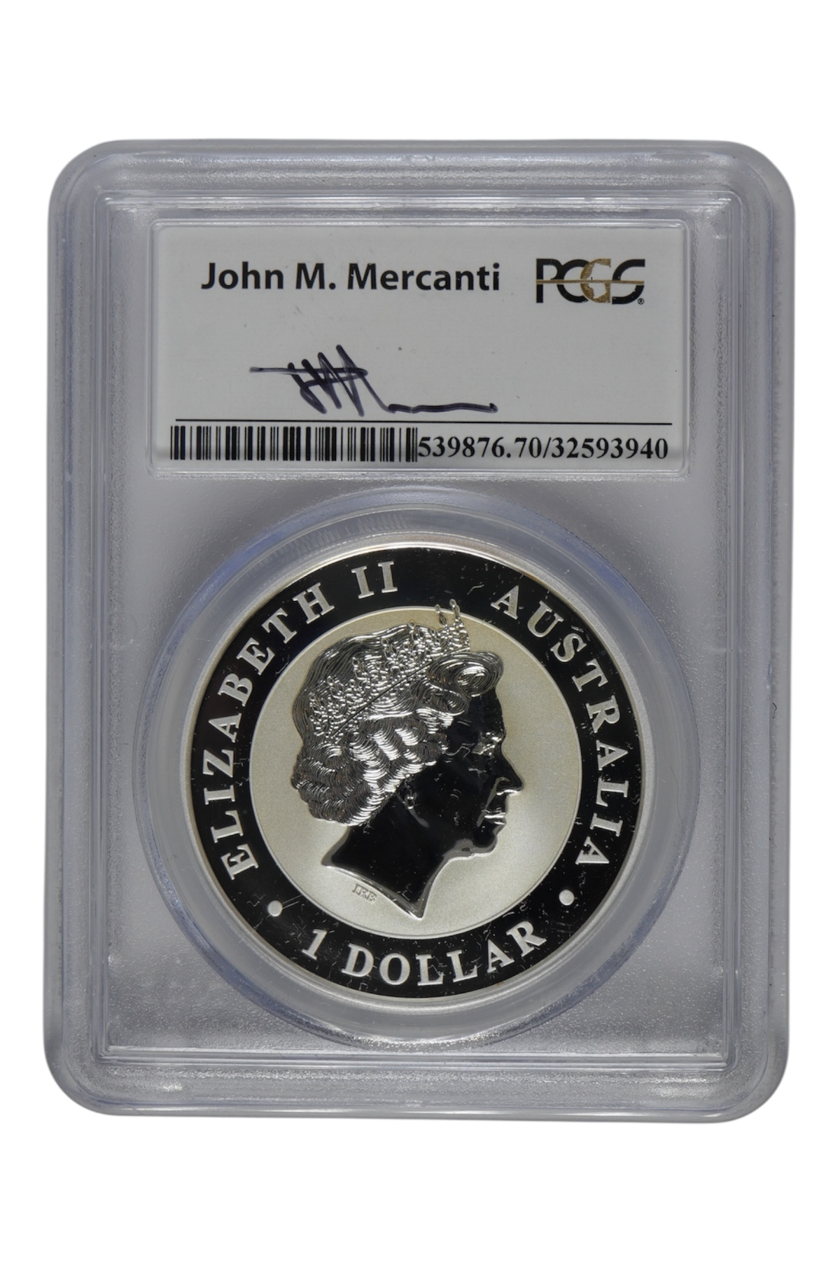2015-P 1 oz Australia Silver Wedge Tailed Eagle PCGS MS 70