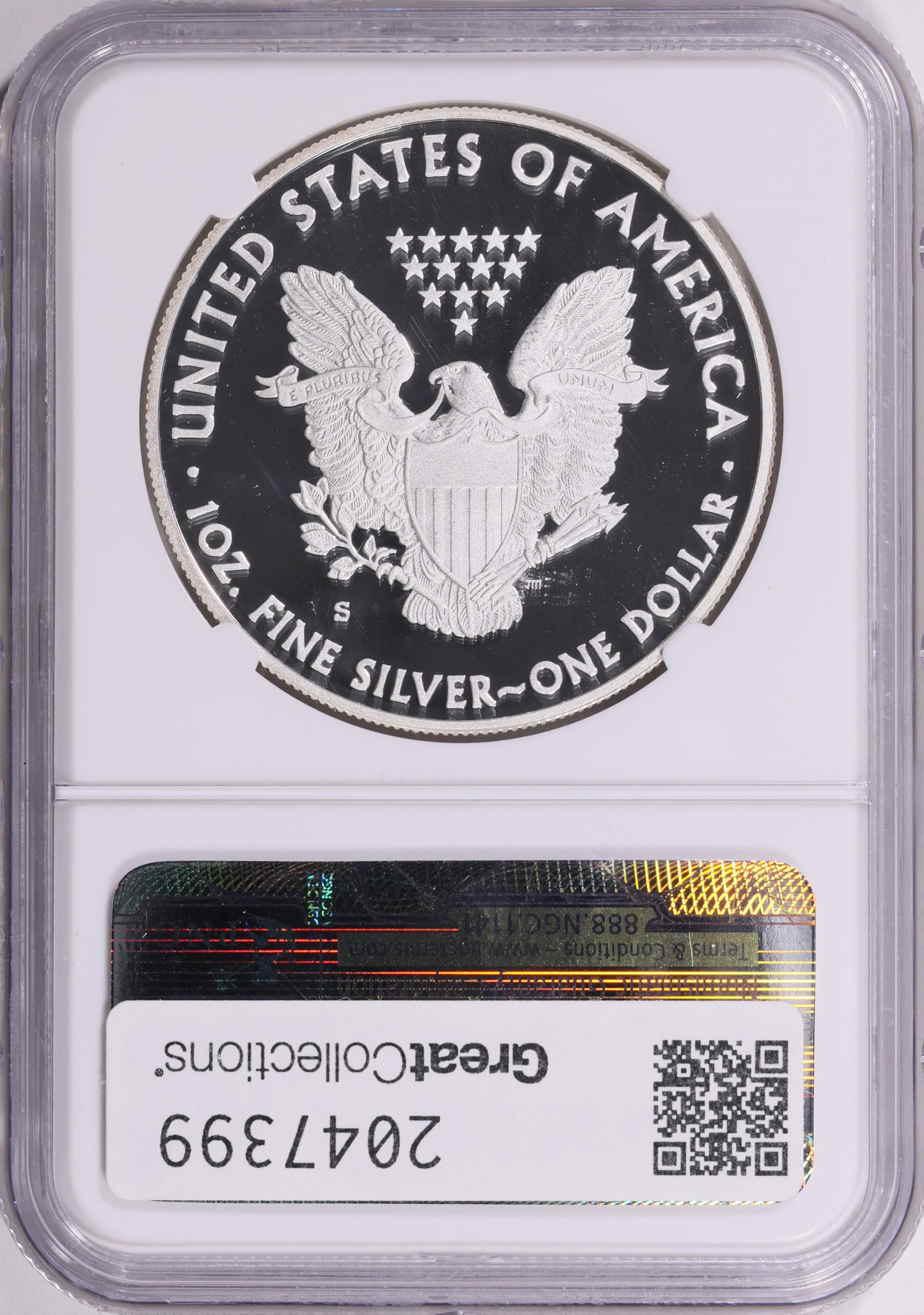 2012-S 1 oz American Silver Eagle NGC PF 70 UCAM