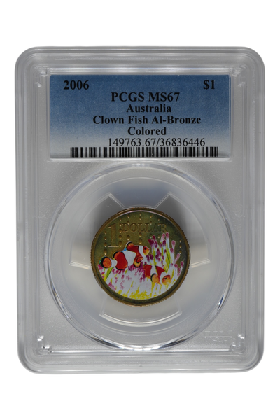 2006 Australia Clown Fish PCGS MS 67