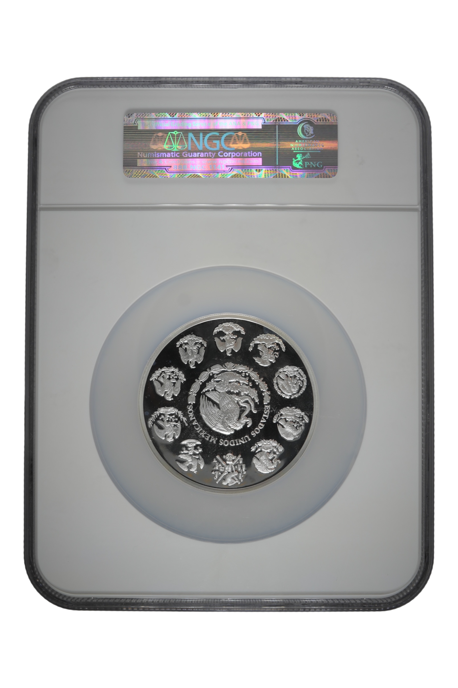 2013 5 oz Silver Mexico Libertad NGC PF 69 UCAM