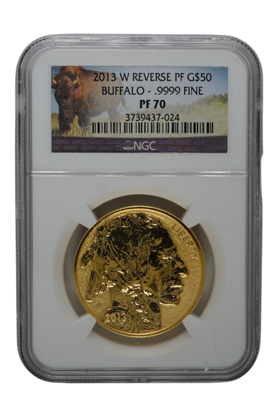 2013-W 1 oz American Gold Buffalo NGC PF 70 Rev Proof
