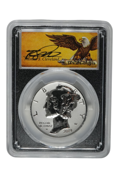 2019-W 1 oz American Palladium Eagle PCGS PR-70 FDI Rev Proof