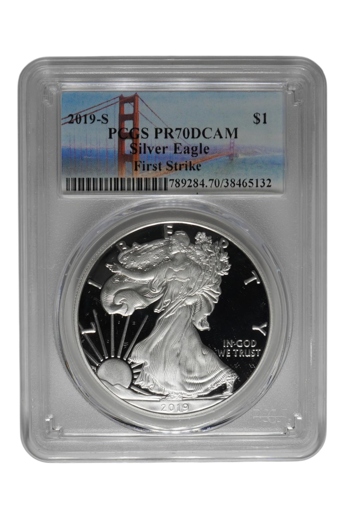 2019-S ASE First Strike PCGS PR70DCAM