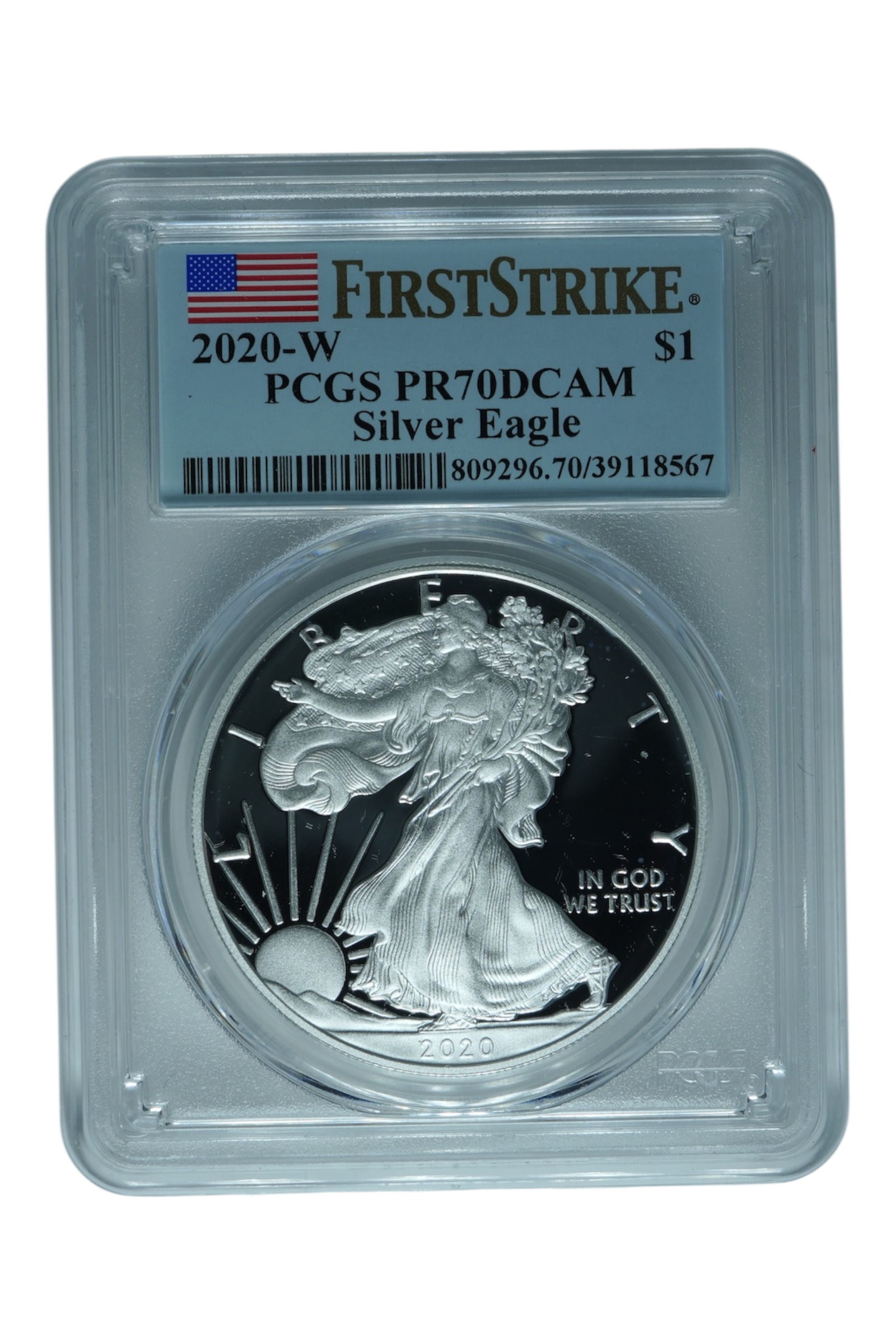 2020-W ASE First Strike PCGS PR70DCAM