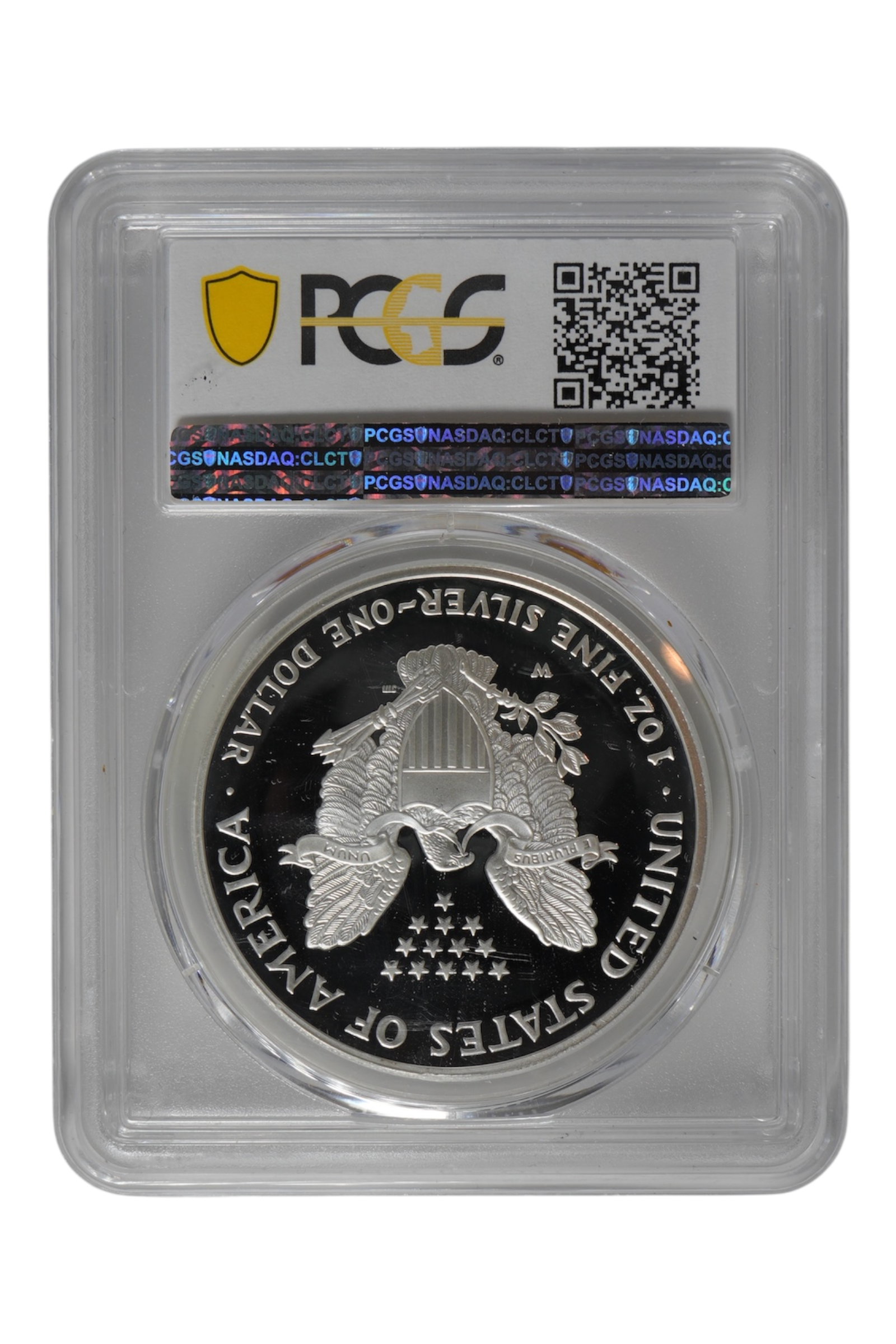 2002 1 oz Silver United States American Silver Eagle PCGS PR-70 DCAM