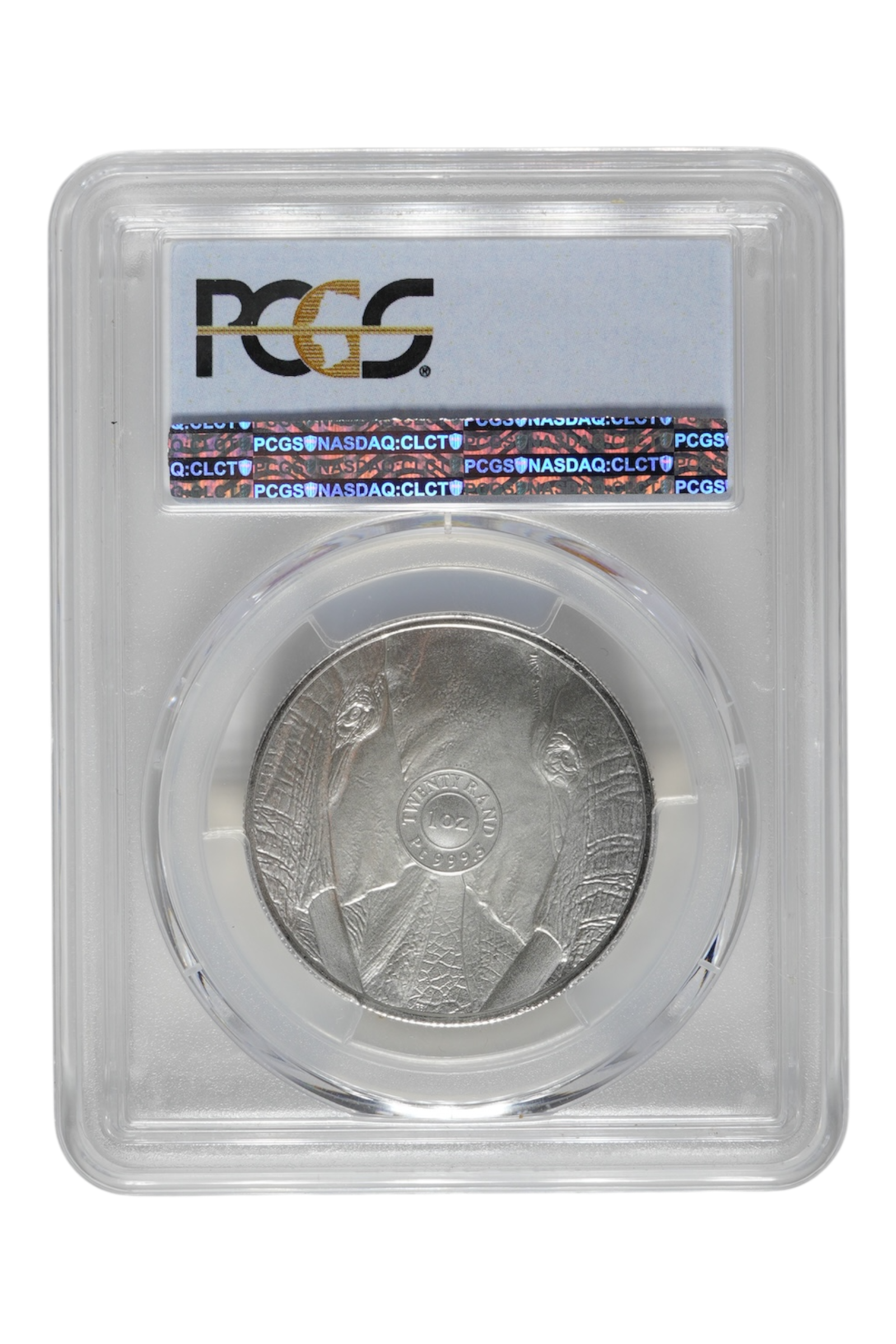 2020 1 oz Platinum South Africa Big Five Elephant PCGS MS-70 FDI