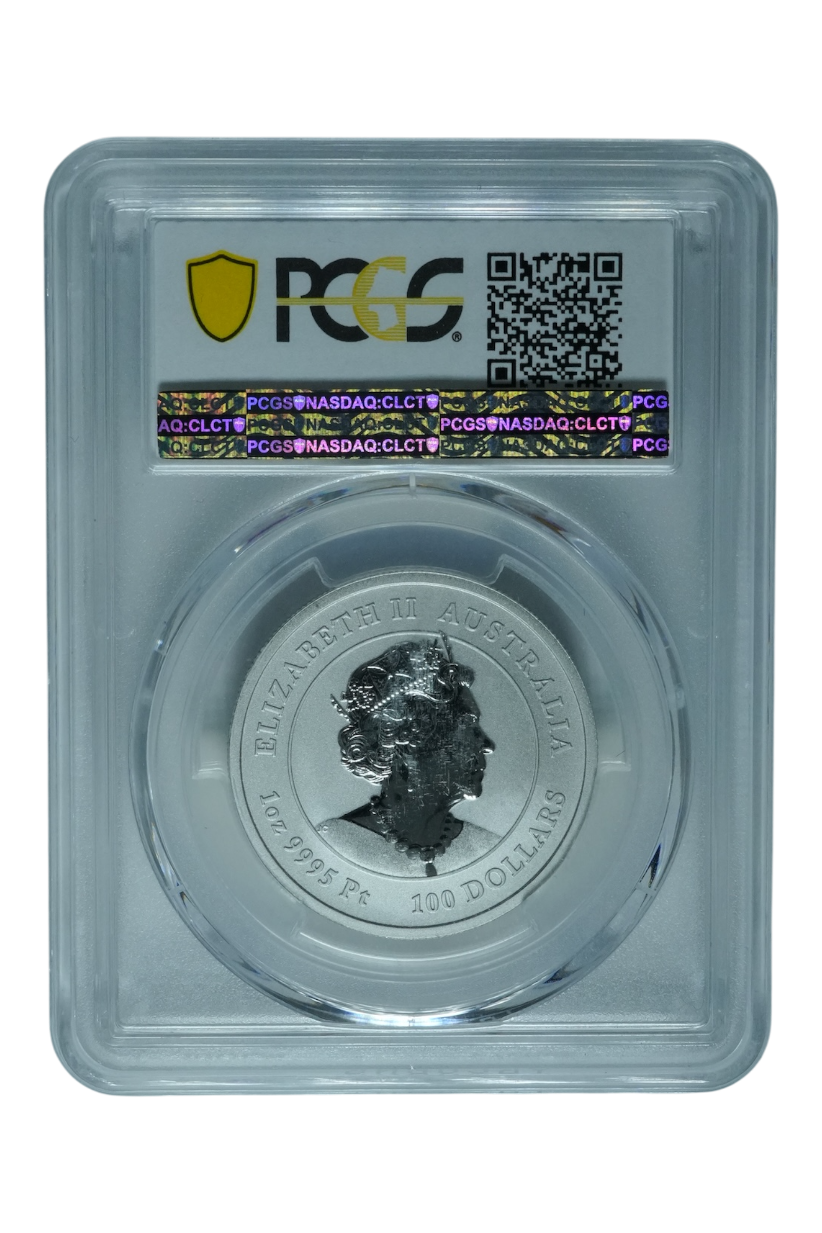 2021 1 oz Platinum Australia Lunar Ox PCGS MS-70 FDI