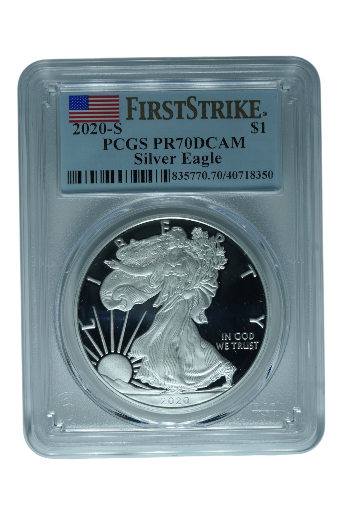 2020-S ASE First Strike PCGS PR70DCAM