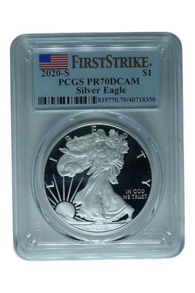 2020-S ASE First Strike PCGS PR70DCAM
