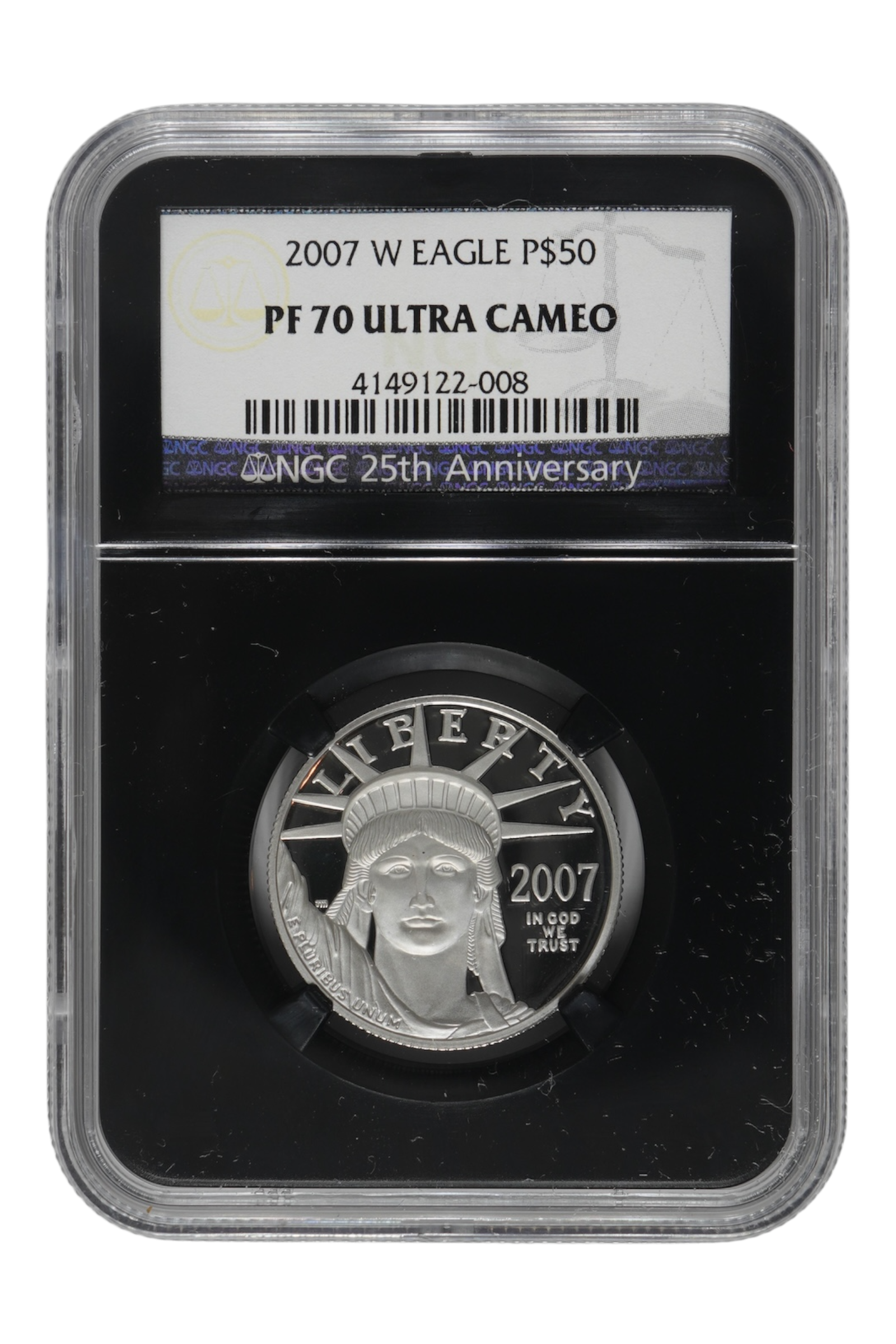 2007 1/2 oz Platinum United States American Platinum Eagle NGC PF-70 UC