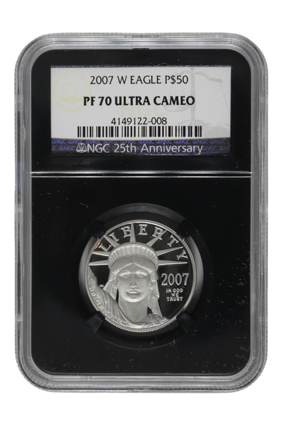 2007 1/2 oz Platinum United States American Platinum Eagle NGC PF-70 UC