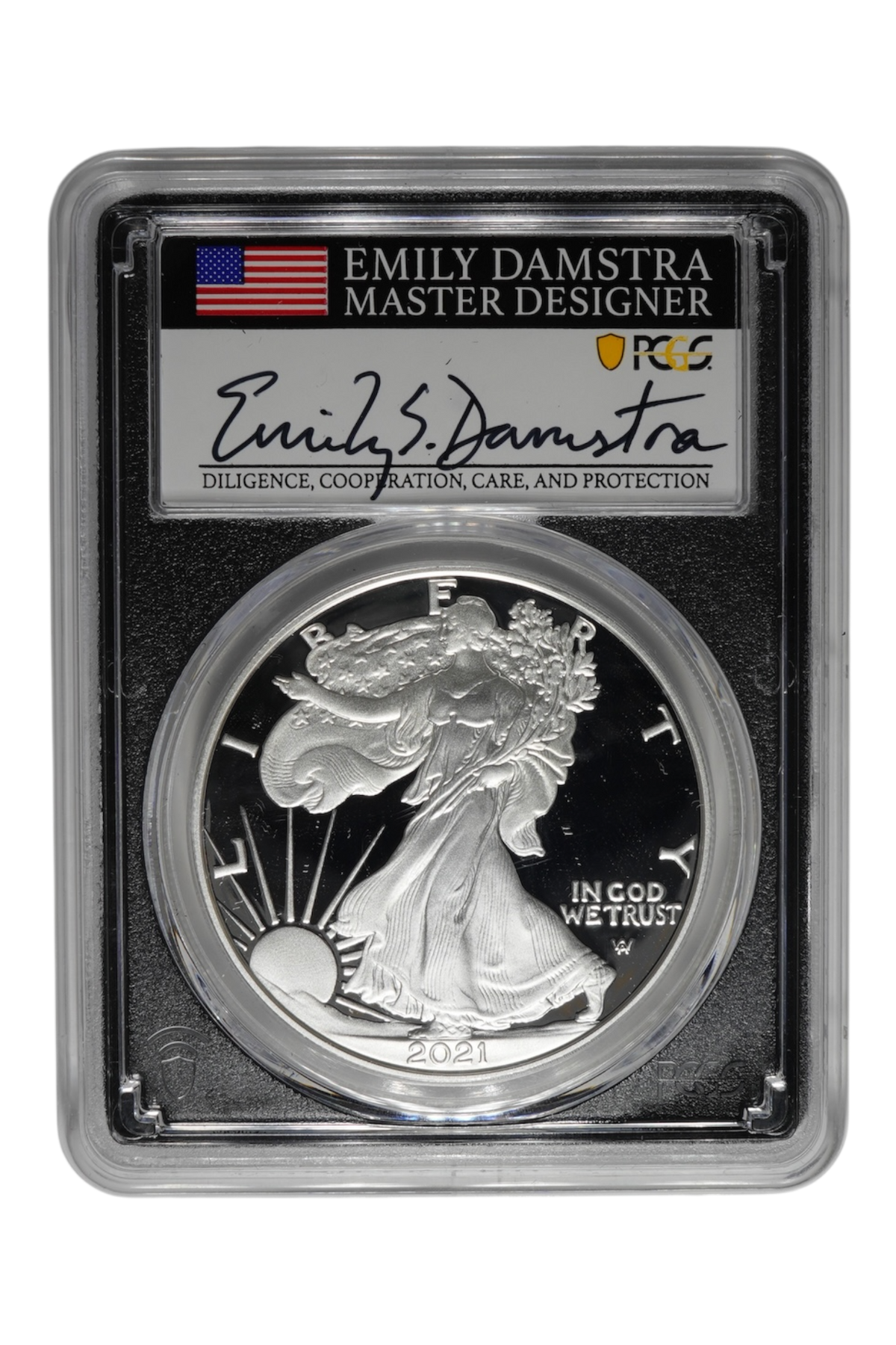 2021-S ASE Type 2 FDI PCGS PR70DCAM
