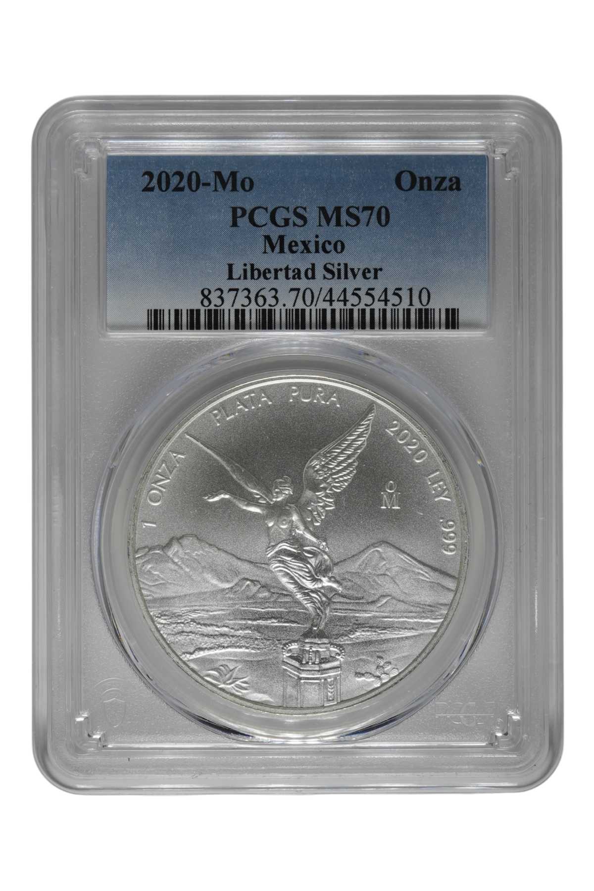 Mexico 2020-Mo Onza Libertad PCGS MS70