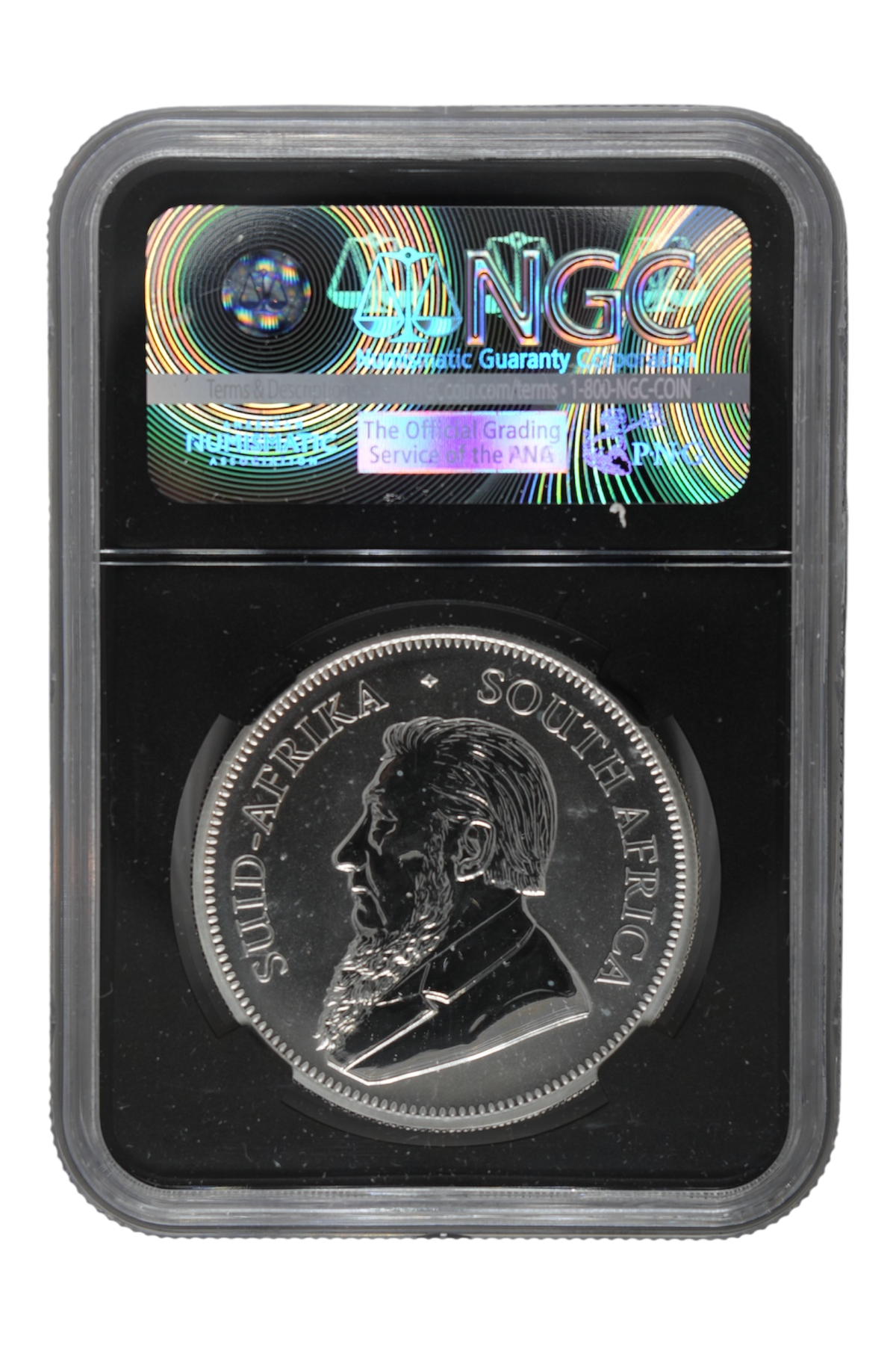 South Africa 2017 Silver Krugerrand 50th Anniversary Privy KM-636 First Day of Issue NGC SP-70