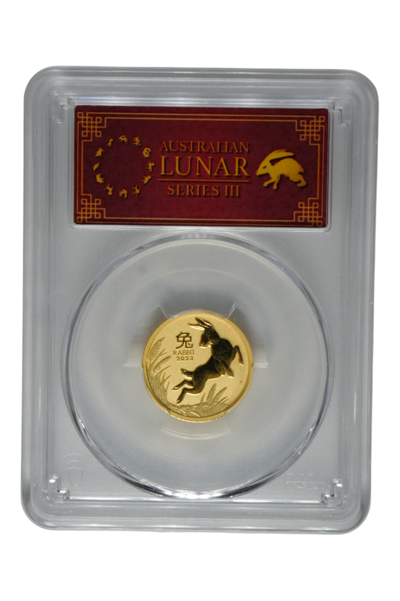 2023 1/4 oz Gold Australia Lunar Rabbit PCGS MS-70 FS