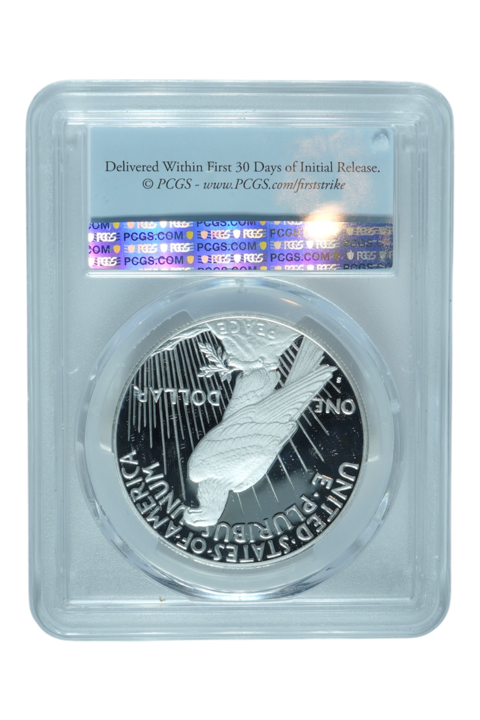 2023-S 0.858 oz Silver Peace Dollar PCGS PF 70 DCAM FS