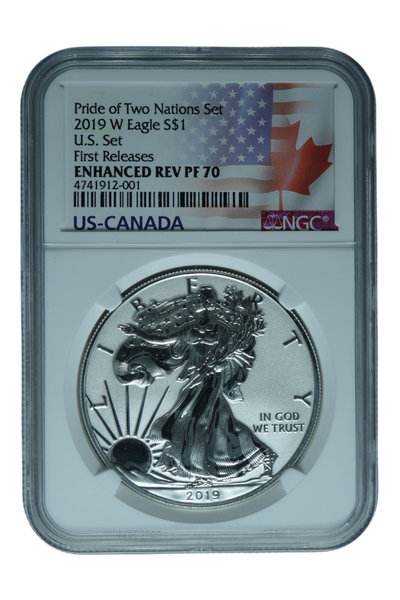 2019-W ASE Enhanced Rev Proof First Releases NGC PF70