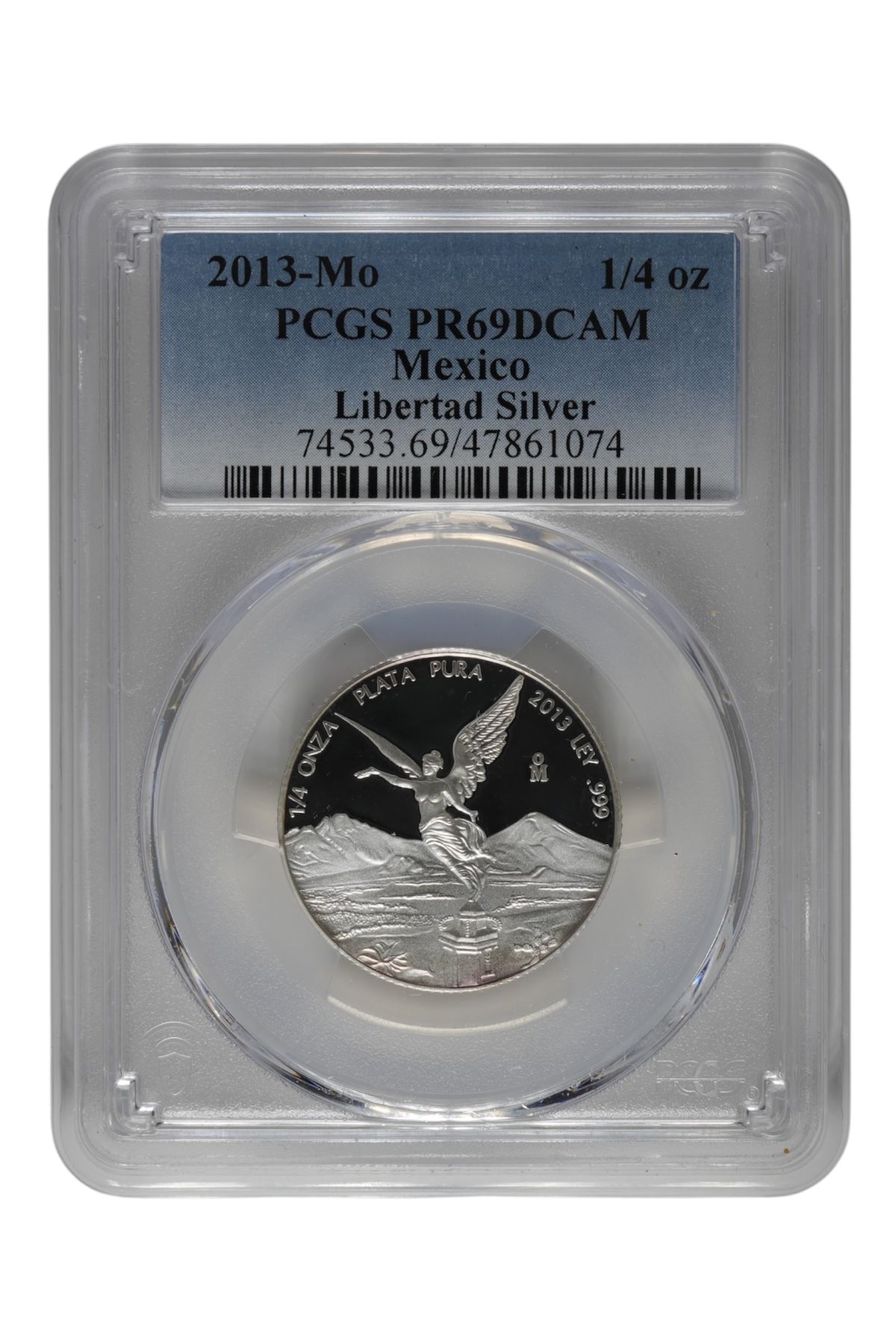 2013 1/4 oz Mexico Silver Libertad PCGS PR 70 DCAM