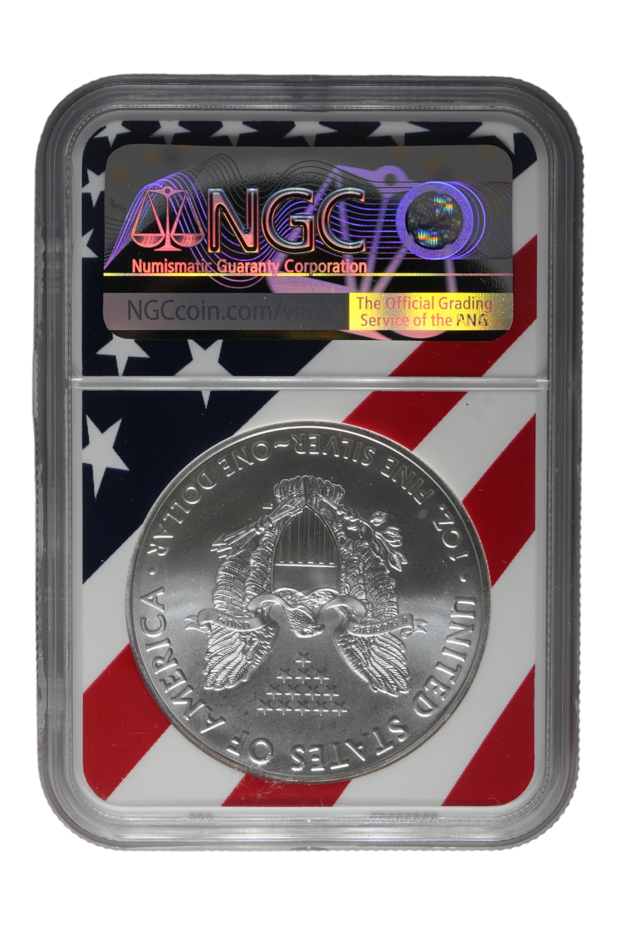 2018 1 oz American Silver Eagle NGC MS 70 ER