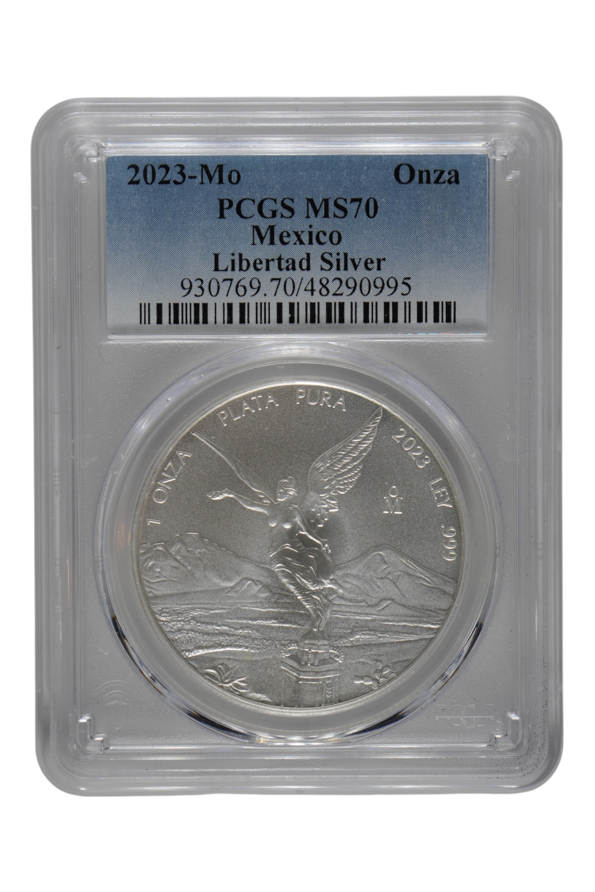 Mexico 2023-Mo Silver Onza Libertad KM-639 PCGS MS-70