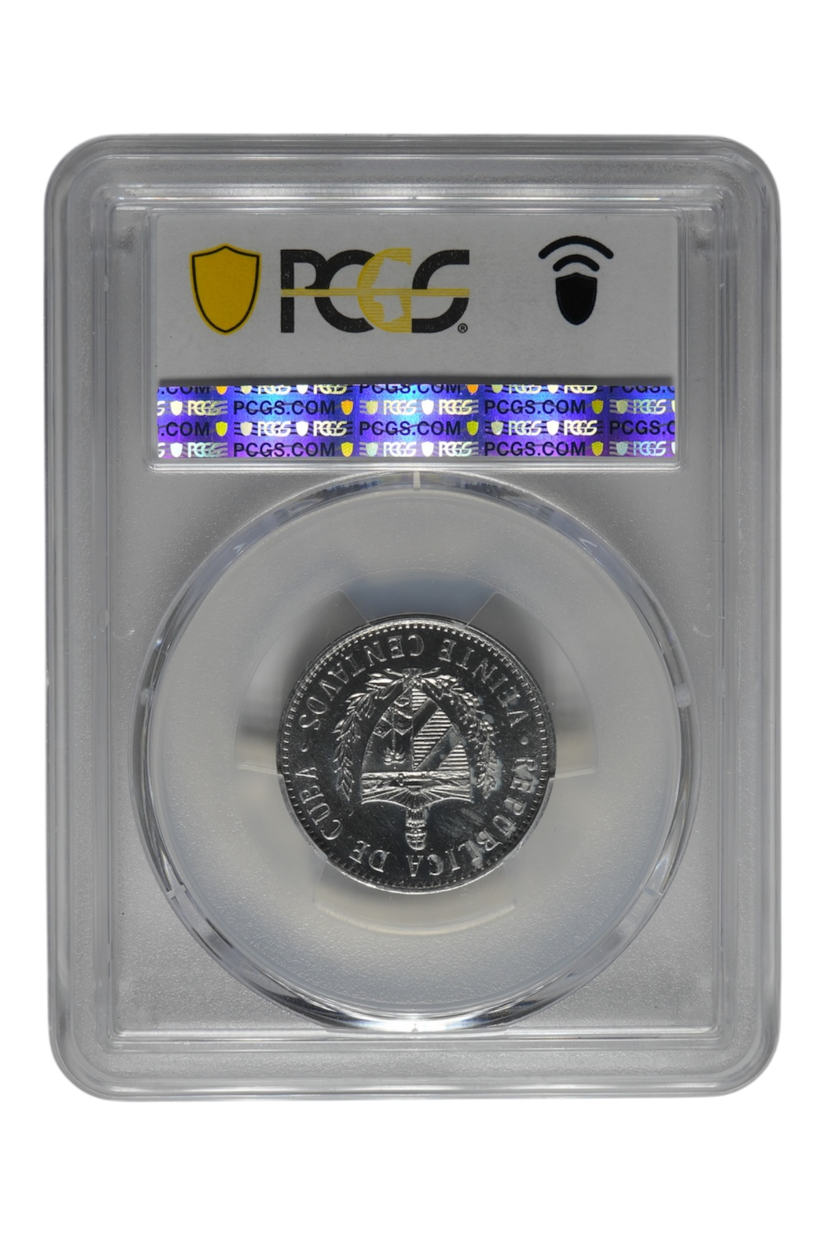 Cuba ND (2002-09) 20 Centavos KM-35.2 PCGS MS-64