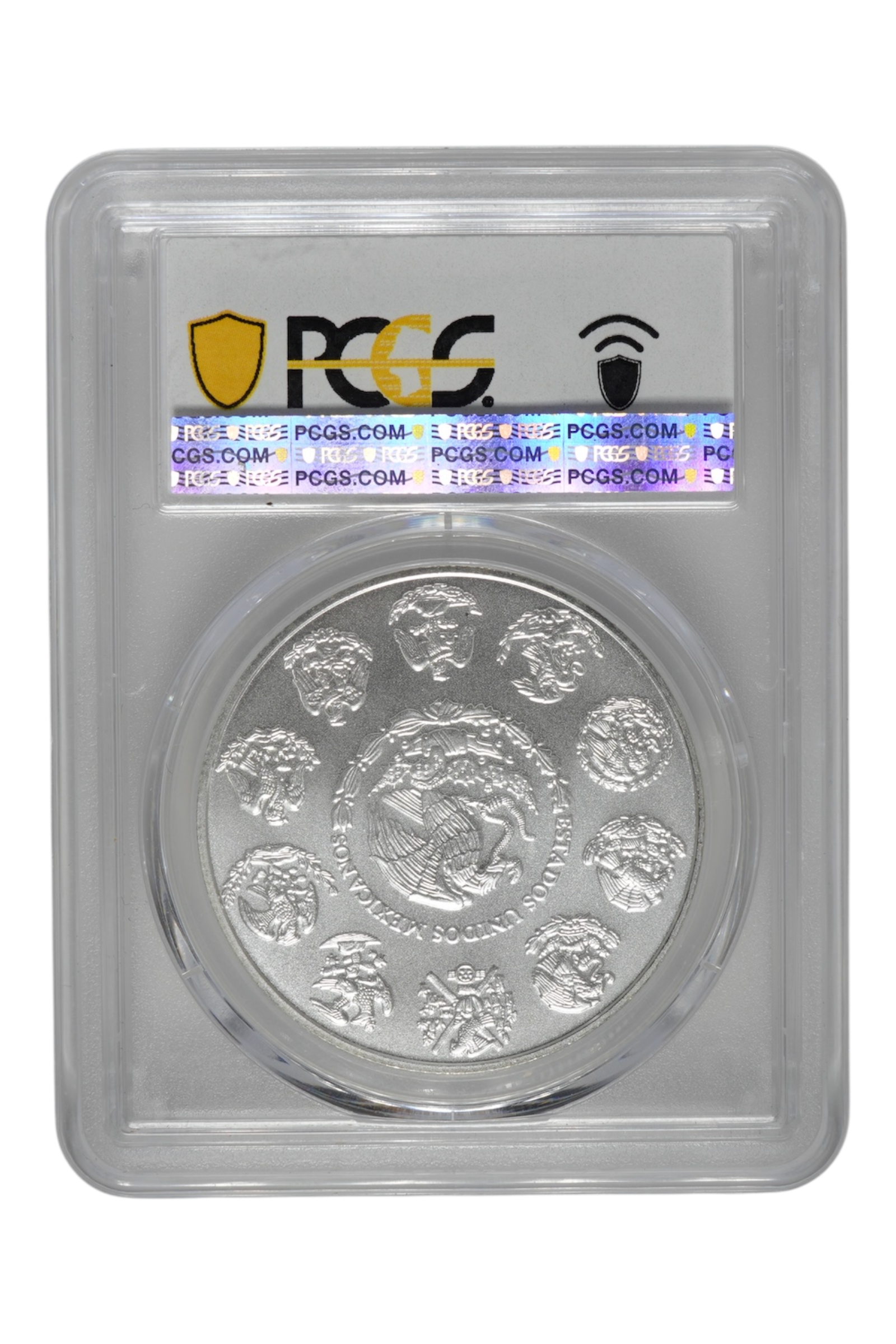 2023-Mo 1 oz Silver Mexico Libertad PCGS MS 70 FS