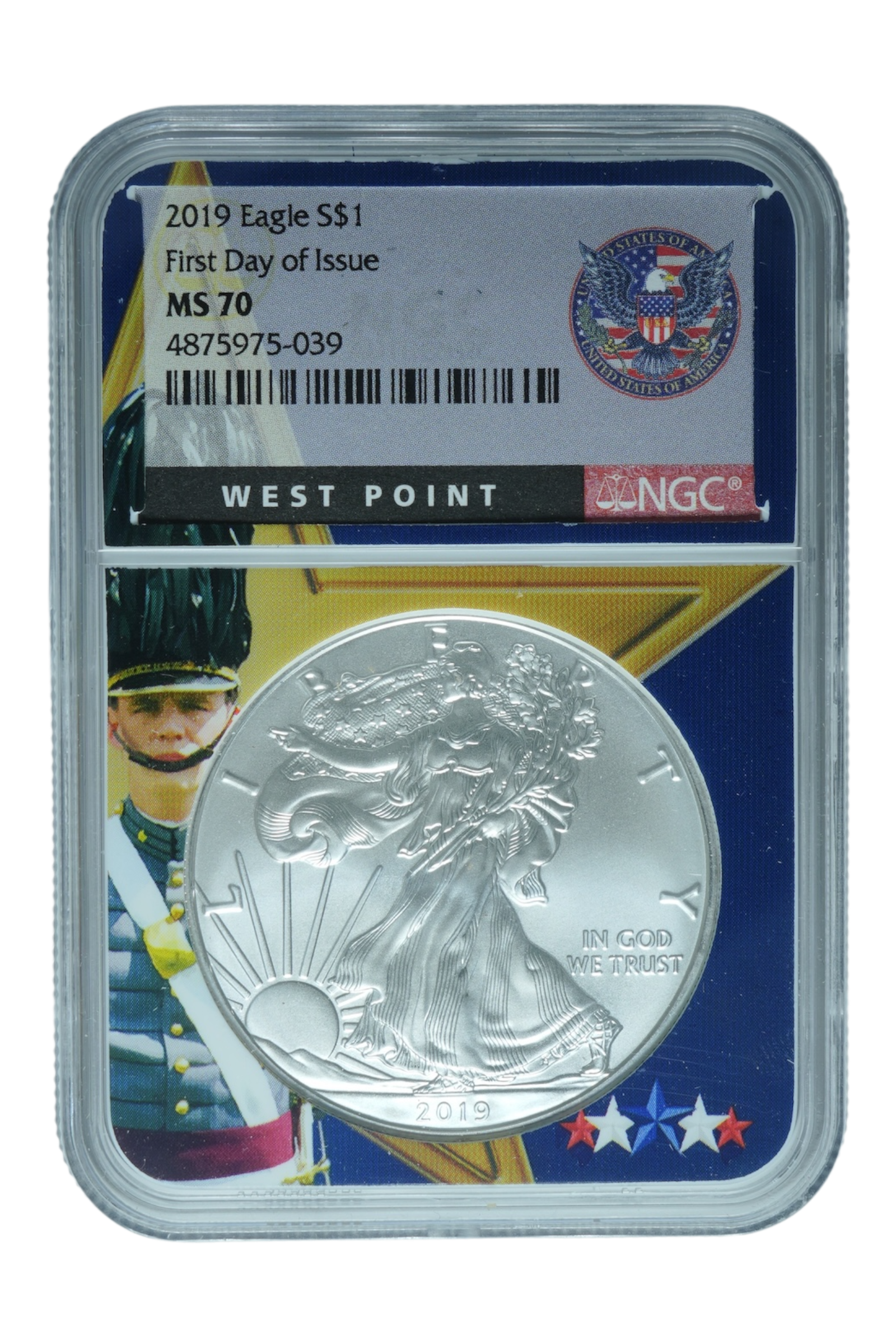 2019 ASE FDI NGC MS70