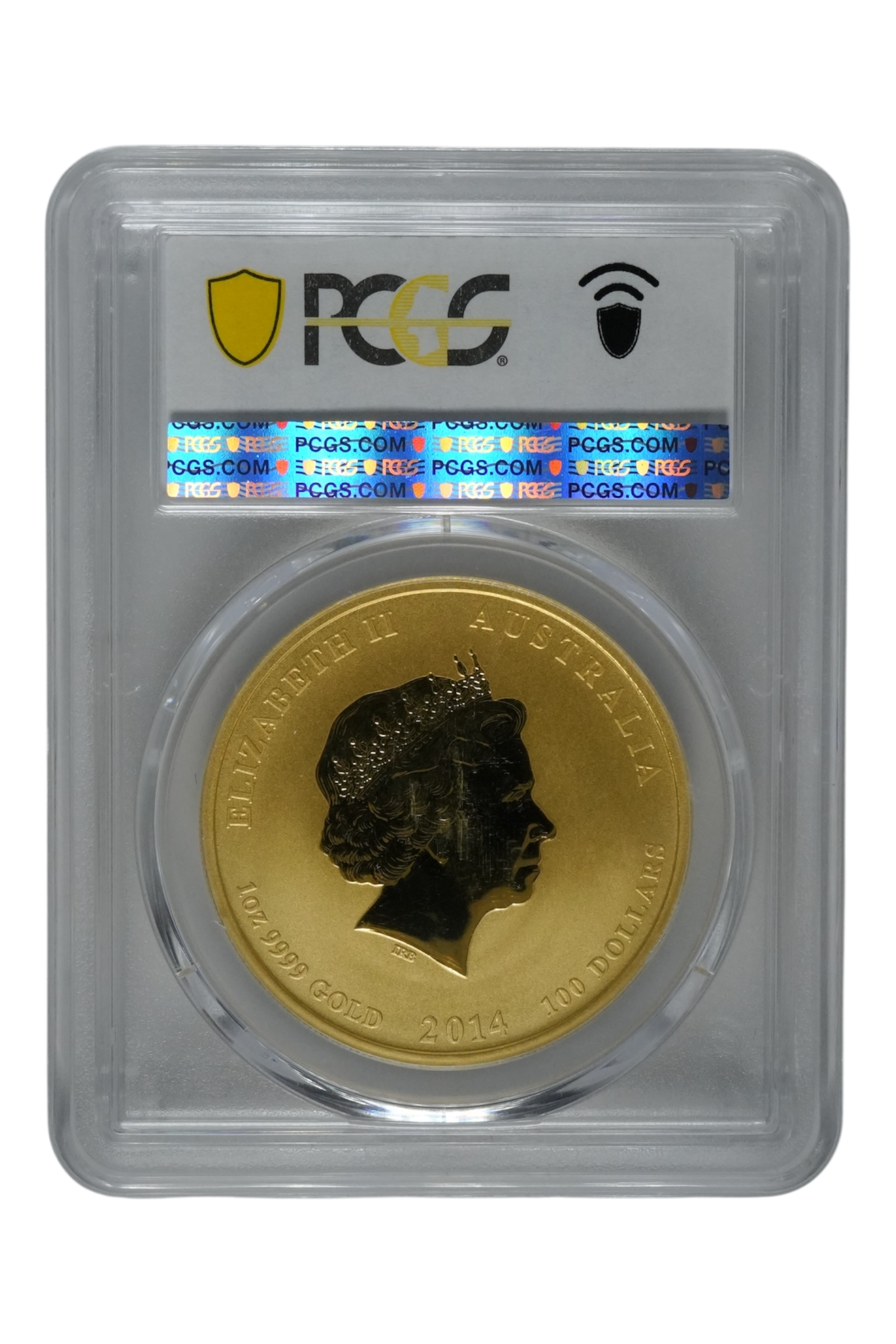 2014 1 oz Gold Australia Lunar Horse PCGS MS-69