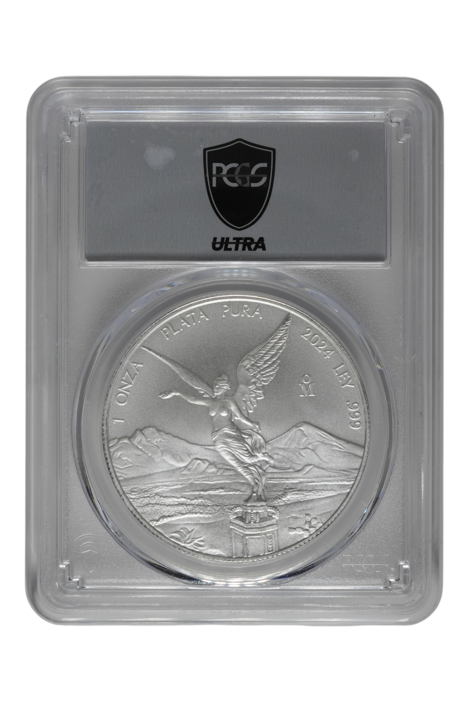 Mexico 2024-Mo Onza Libertad PCGS MS70 (Ultra Breaks)