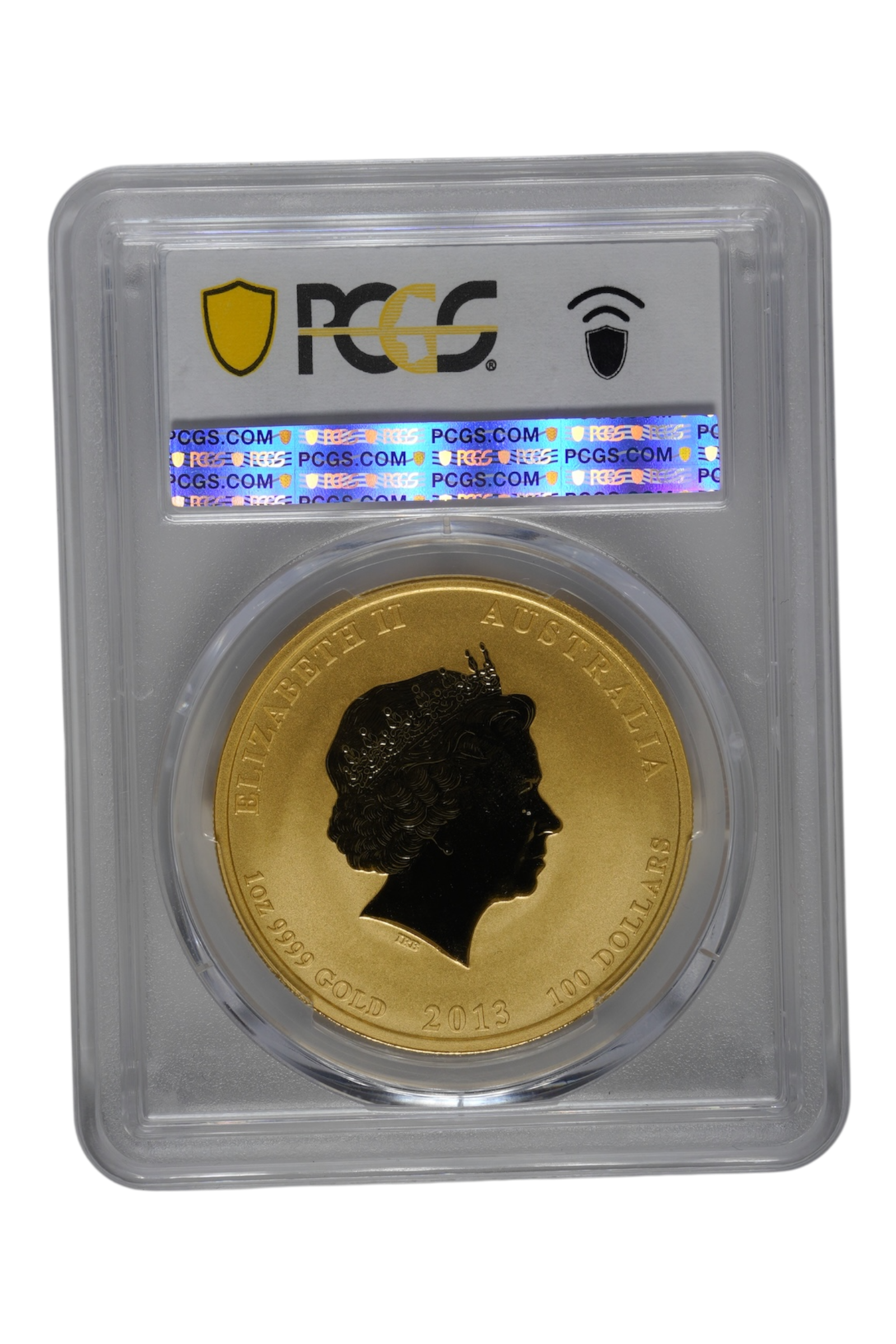 2013 1 oz Gold Australia Lunar Snake PCGS MS 69