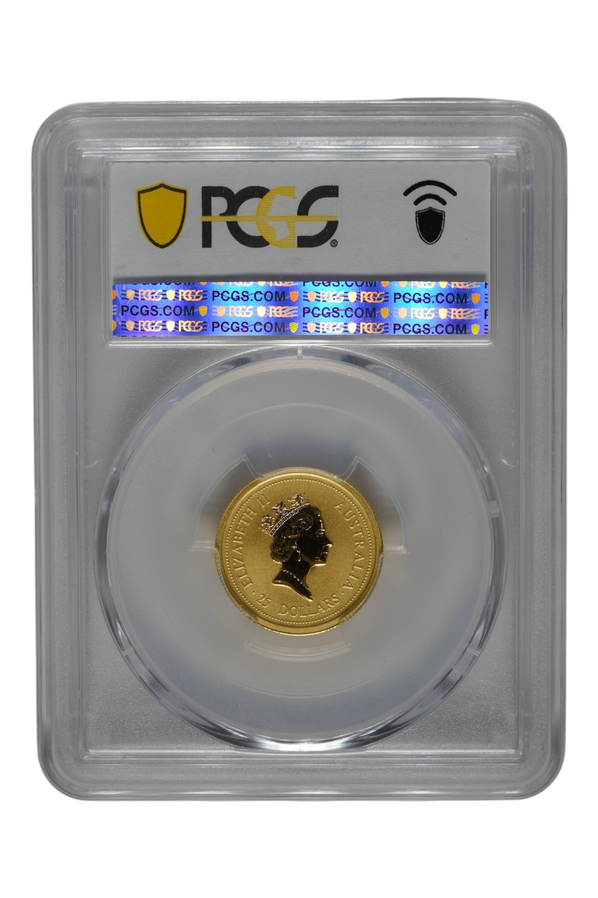 1998 1/4 oz Australia Gold Lunar Tiger PCGS MS 69