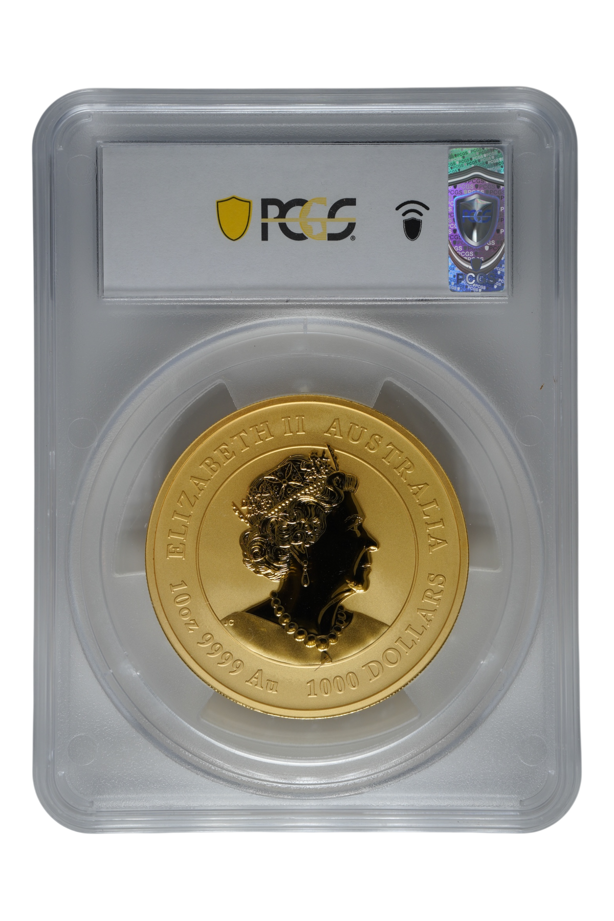 2022 Australia 10 oz Gold Lunar Tiger PCGS MS-69 (Series III)