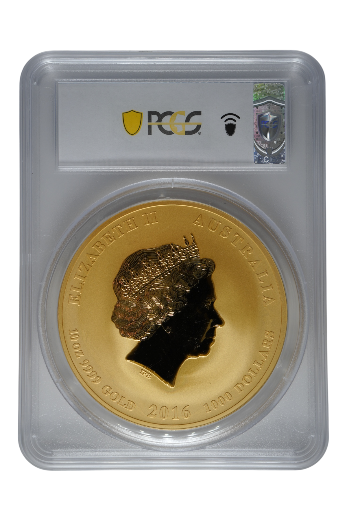 2016 Australia 10 oz Gold Lunar Monkey PCGS MS-67 (Series II)