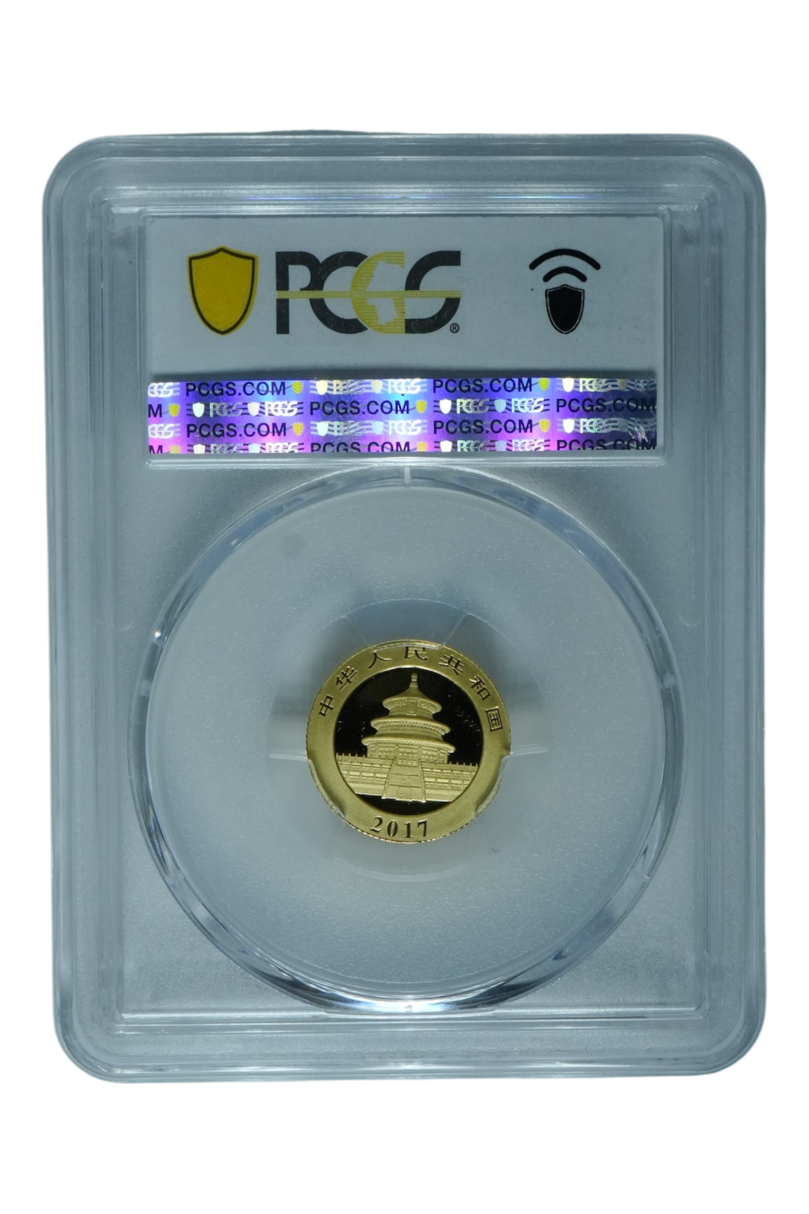 2017 3g Chinese Gold Panda PCGS MS-70