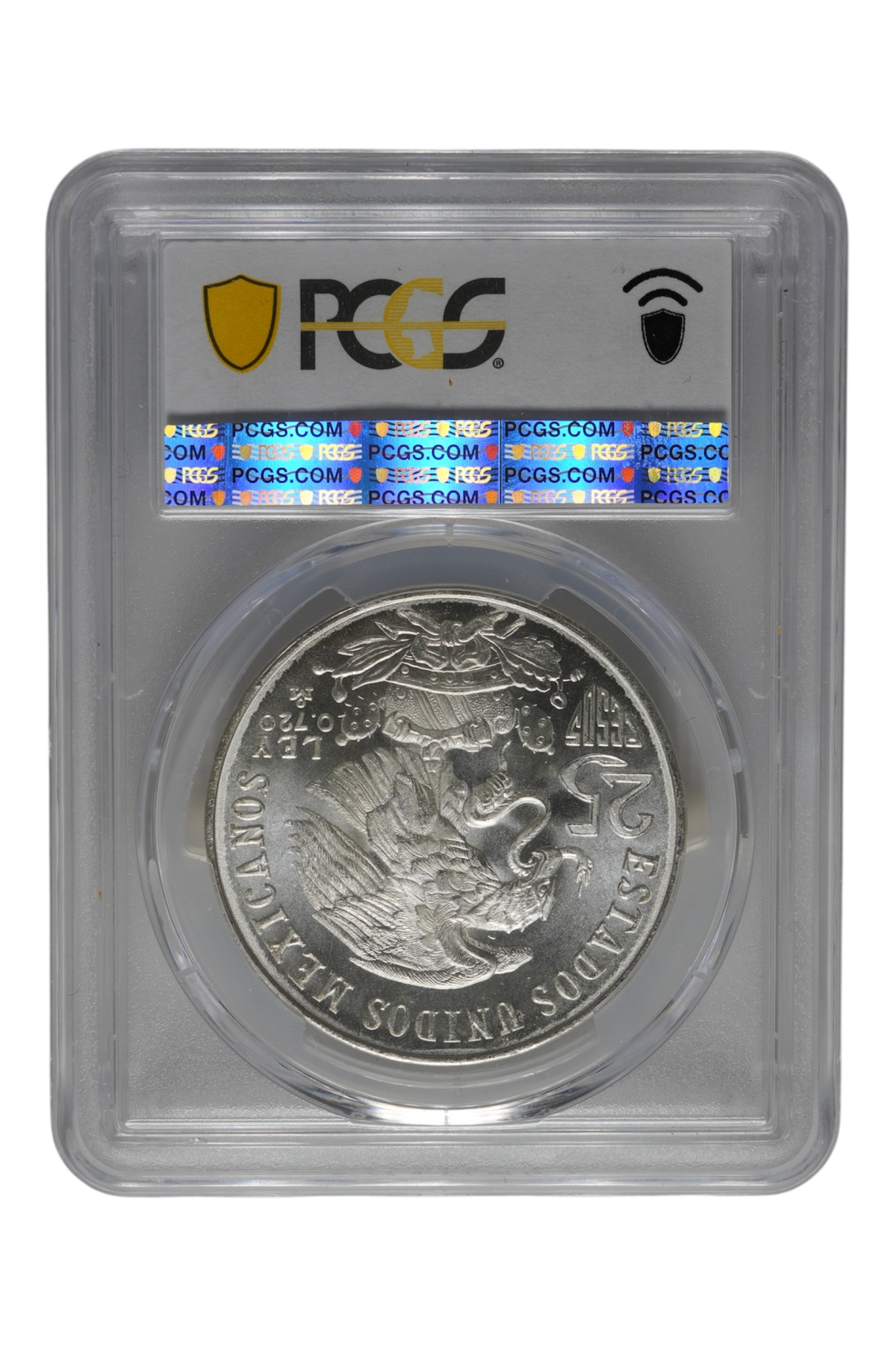 1968 Mexico Silver 25 Pesos Olympic PCGS MS 67