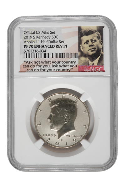 2019-S Apollo 11 50th Anniversary NGC PF 70 ER