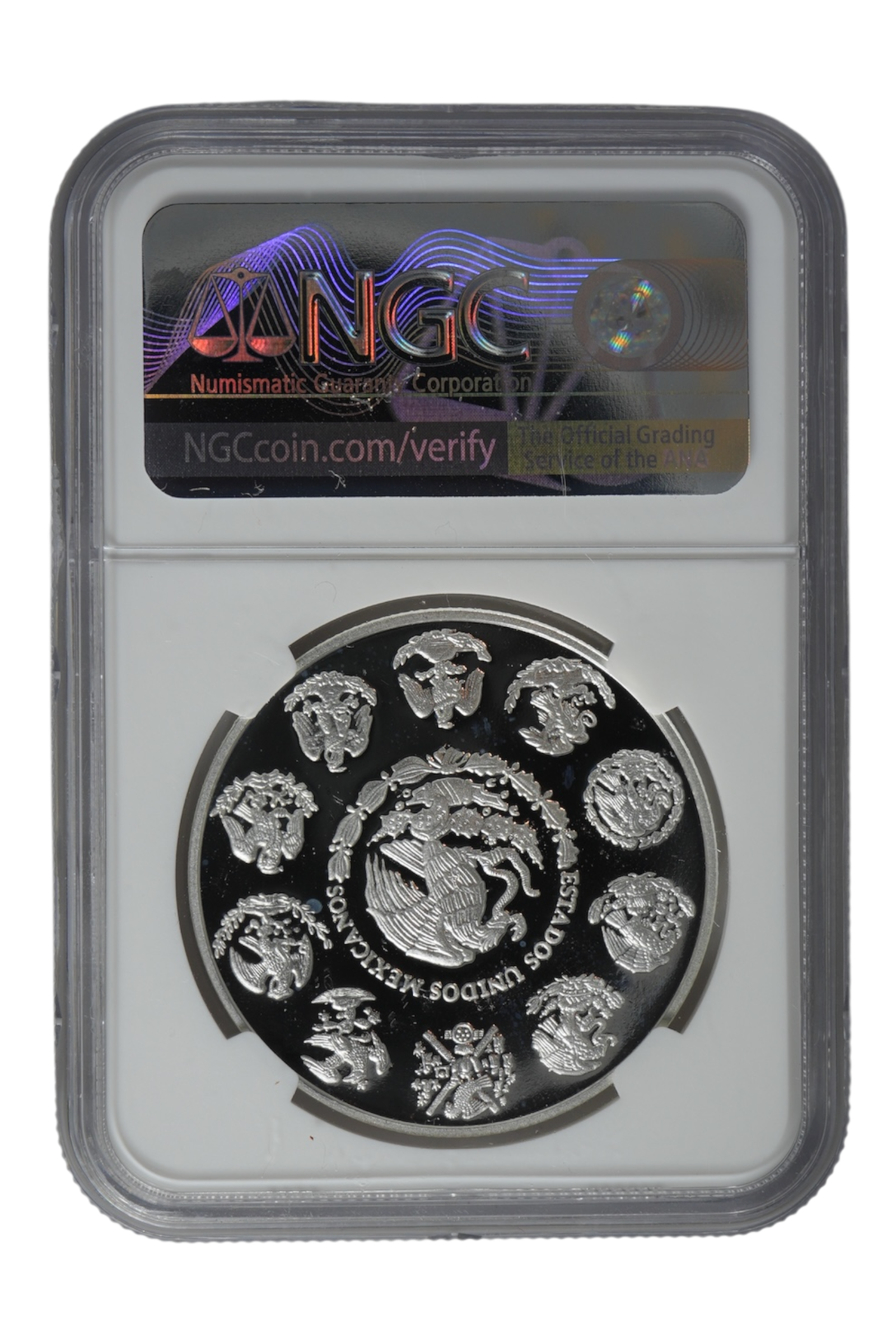 2021 1 oz Silver Mexico Libertad NGC Proof-69 UC