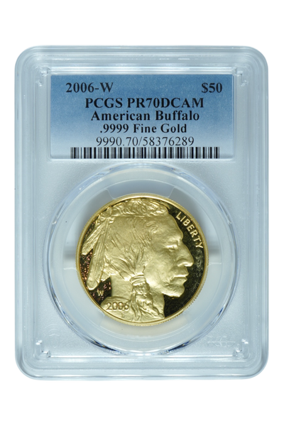 2006-W 1 oz American Gold Buffalo PCGS PF 70 DCAM