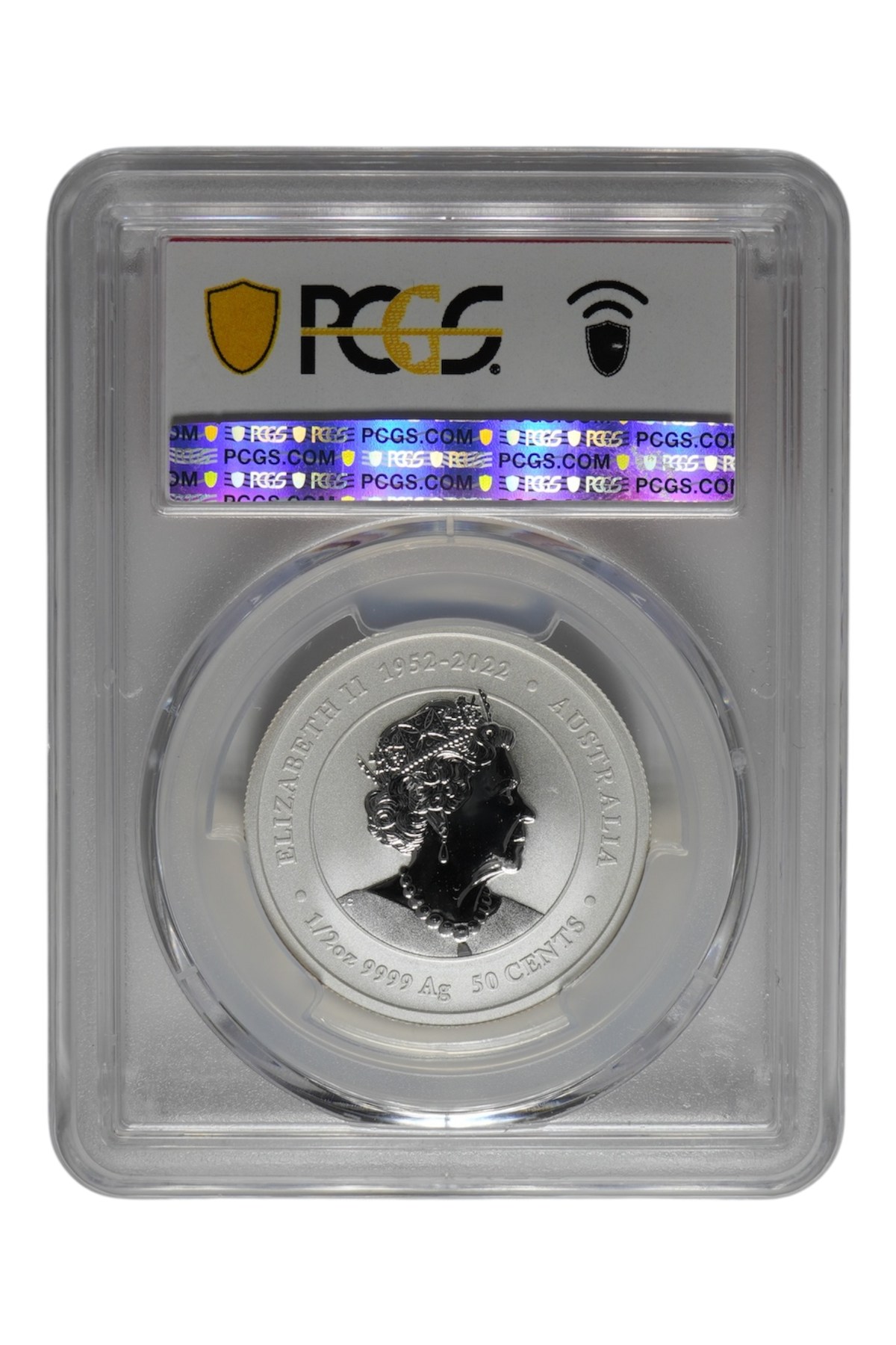 Australia 2024-P125 Colorized Silver 50c Lunar Dragon