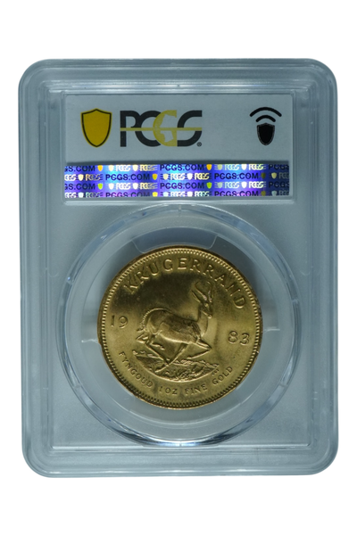 1983 1 oz Gold South Africa Krugerrand PCGS MS-67
