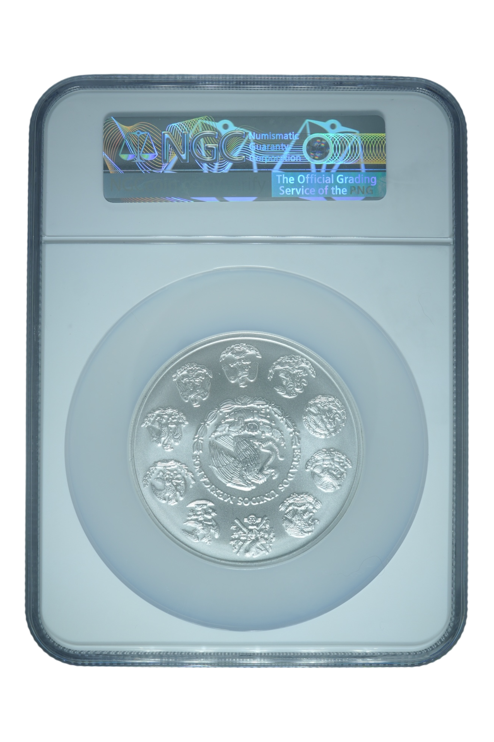 2016 5 oz Silver Mexico Libertad NGC MS 70