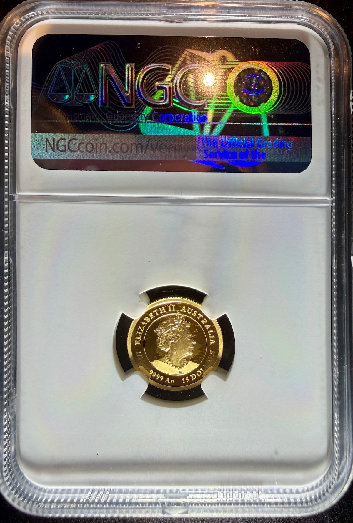 2021-P 1/10 oz Gold Australia Lunar Ox NGC PF 70 UCAM