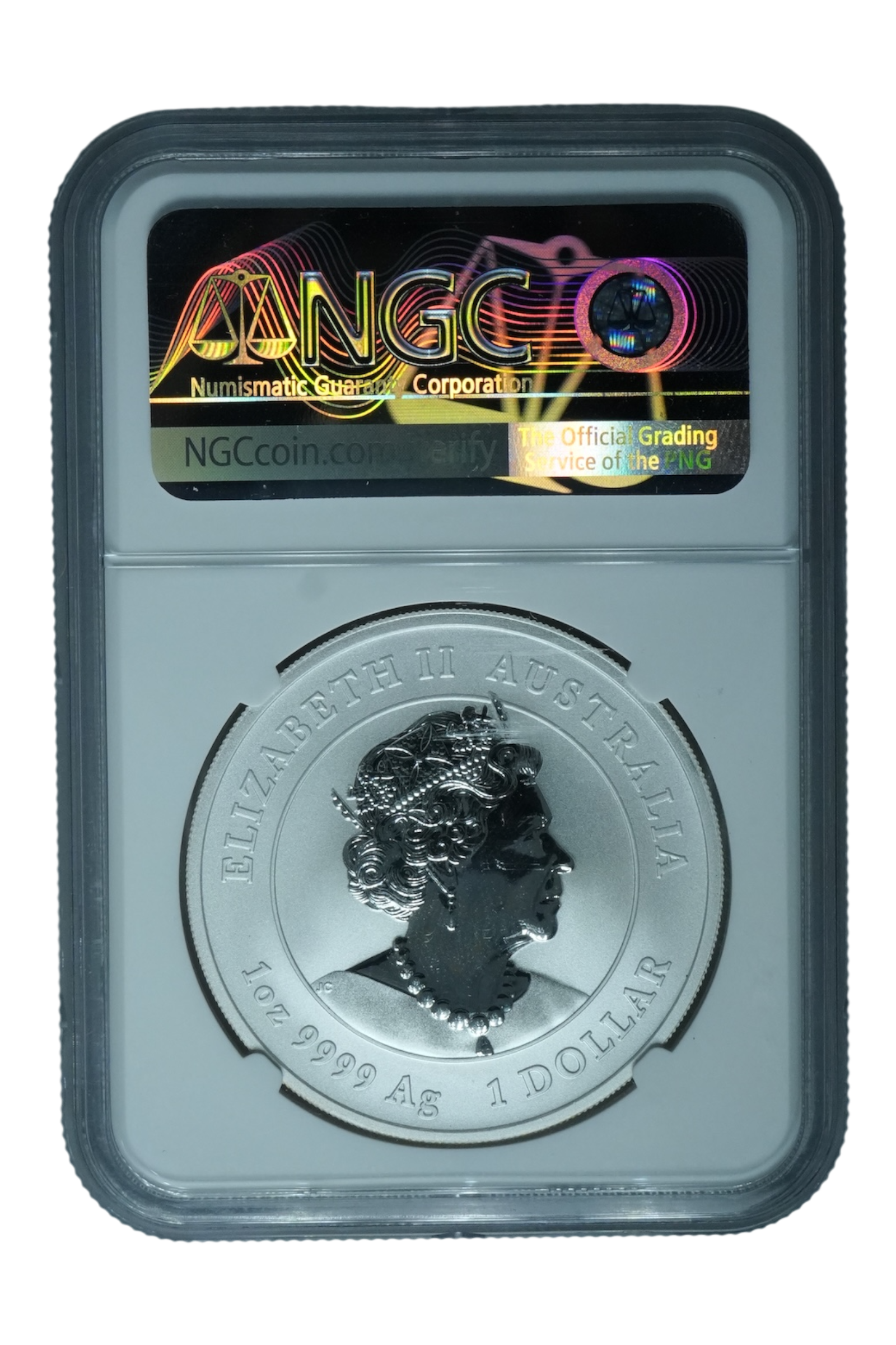 2021 1 oz Silver Australia Lunar Ox NGC MS 70