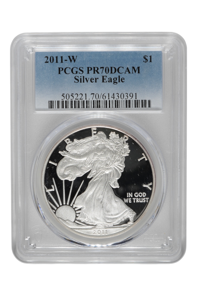 2011-W 1 oz American Silver Eagle PCGS PR-70