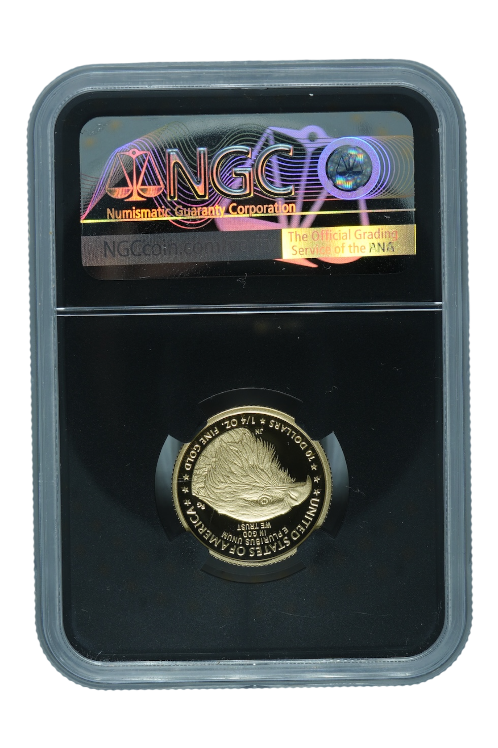 2021-W 1/4 oz American Gold Eagle NGC PF 70 FDI
