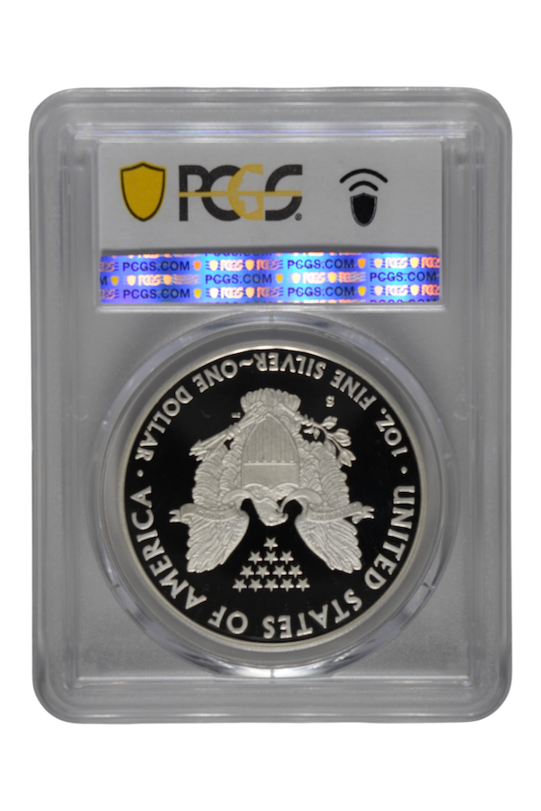 2012-S 1 oz Silver Eagle Proof 75th Anniversary SF Set PCGS PR 69 DCAM