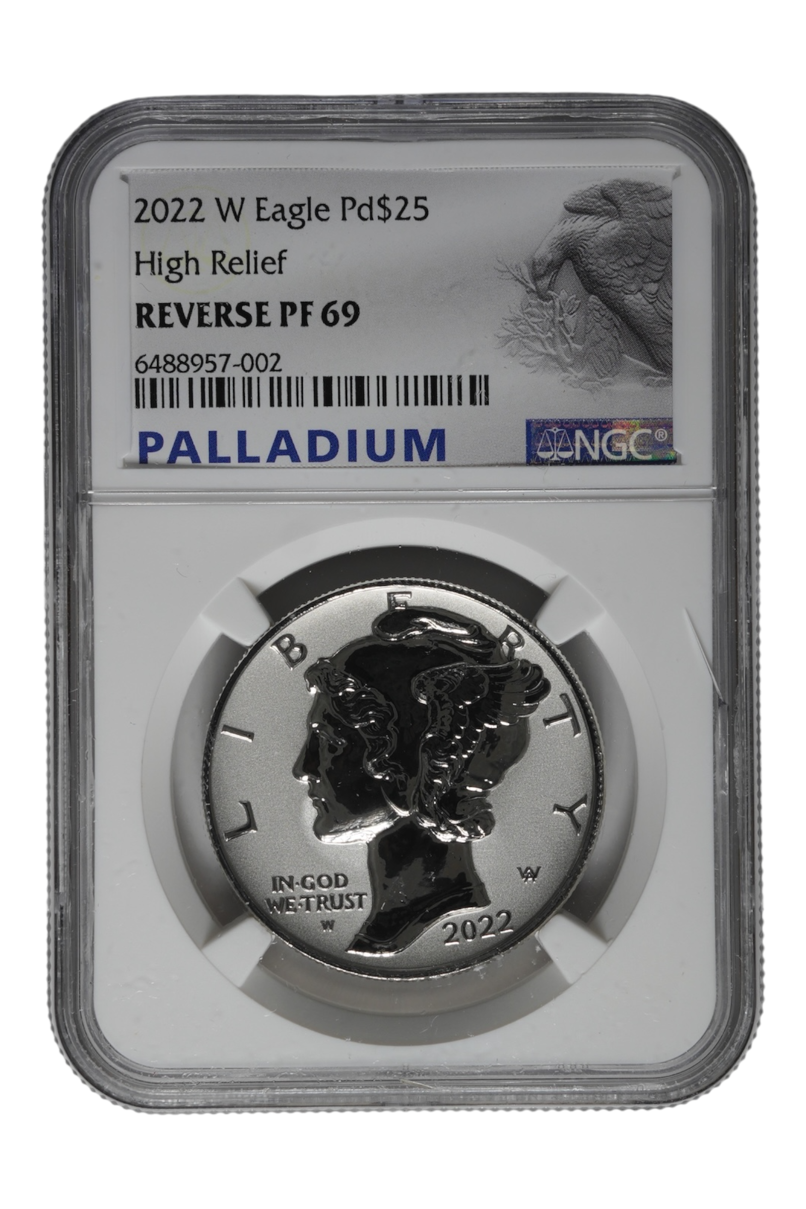 2022-W $25 American Liberty Palladium Rev Proof NGC PF69